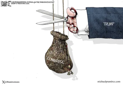 Editorial cartoon for Oct. 5, 2026